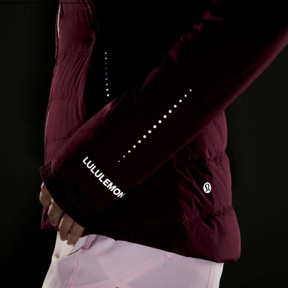 Lululemon Down For It All Jacket (Cassis) - Size 14 - Picture 3 of 13